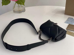 Bvlgari 291946 Serpenti Cabochon Maxi Chain Crossbody Mini Bag Black - Default Title - View 4