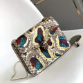 Bvlgari Serpenti Forever Chain Crossbody Bag  292031 python skin