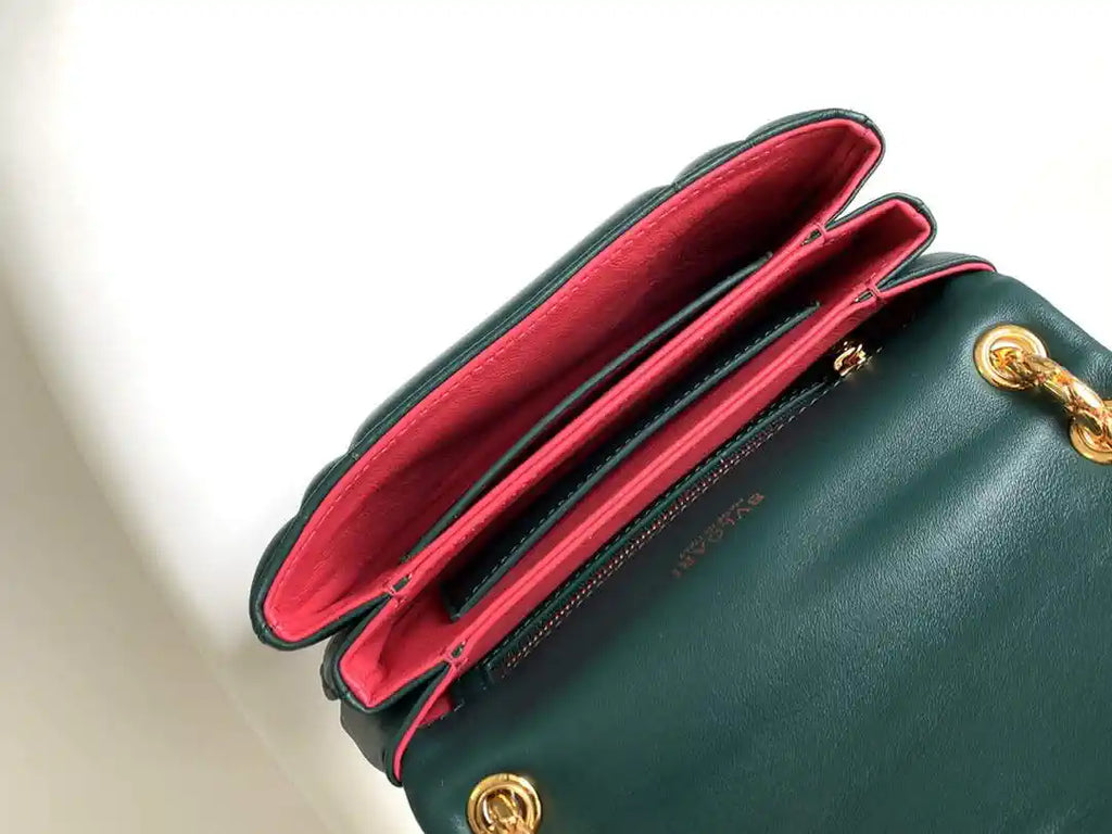 Bvlgari Serpenti Reverse Small Shoulder Bag 292123 Green