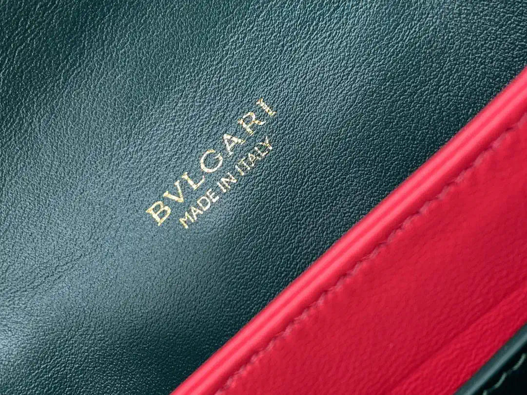 Bvlgari Serpenti Reverse Top Handle 292126 Green