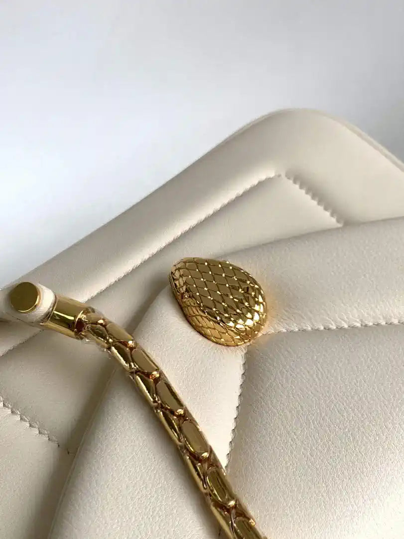 Bvlgari Serpenti Reverse Top Handle 292126 Beige