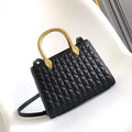 Bvlgari Serpentine Duo Top Handle 294298 Black