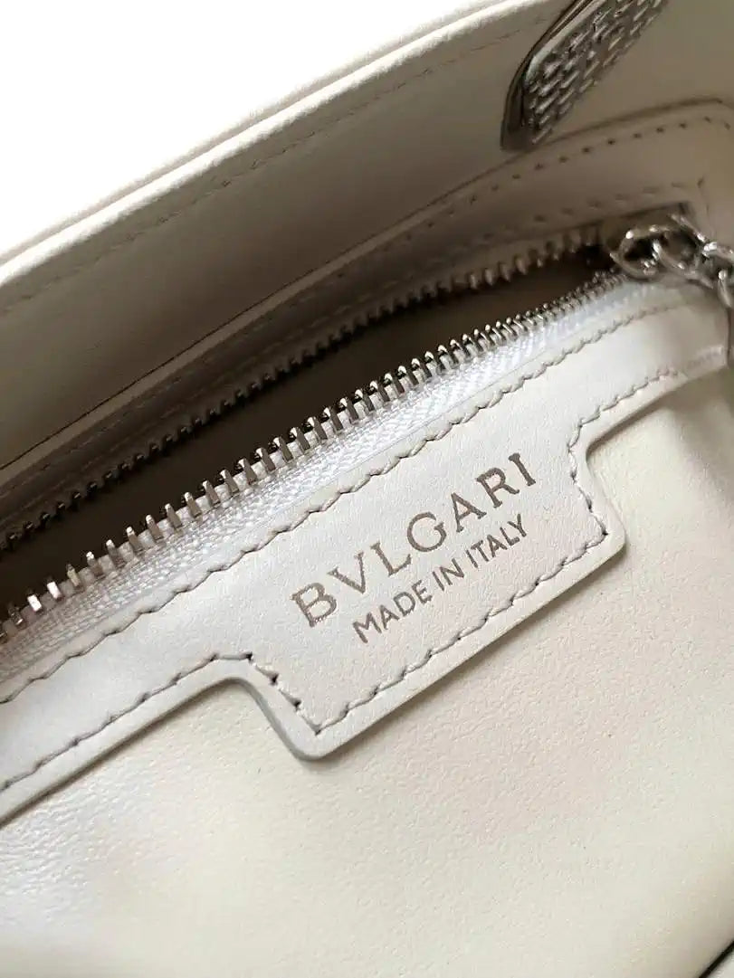 Bvlgari Serpentine Duo Top Handle 294298 White