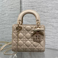 Dior M0505 Small Lady Dior Bag with Strap Cannage Lambskin M3010