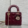 Dior M0505 Small Lady Dior Bag with Strap Cannage Lambskin M3011