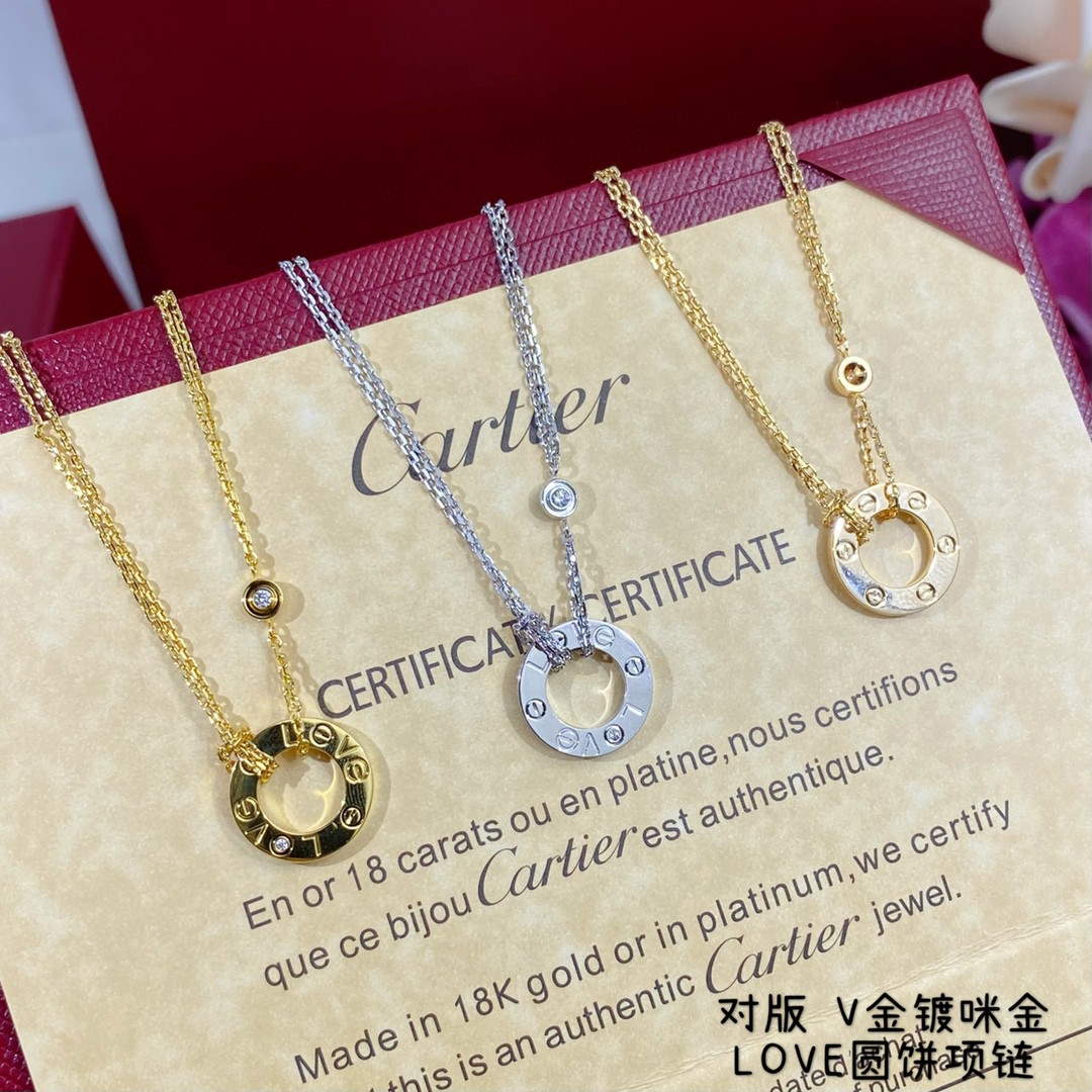 Cartier Clash De Cartier Necklace Gold Diamonds Ca20240 - Rose Gold - View 1