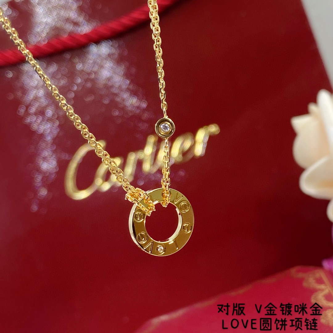 Cartier Clash De Cartier Necklace Gold Diamonds Ca20240