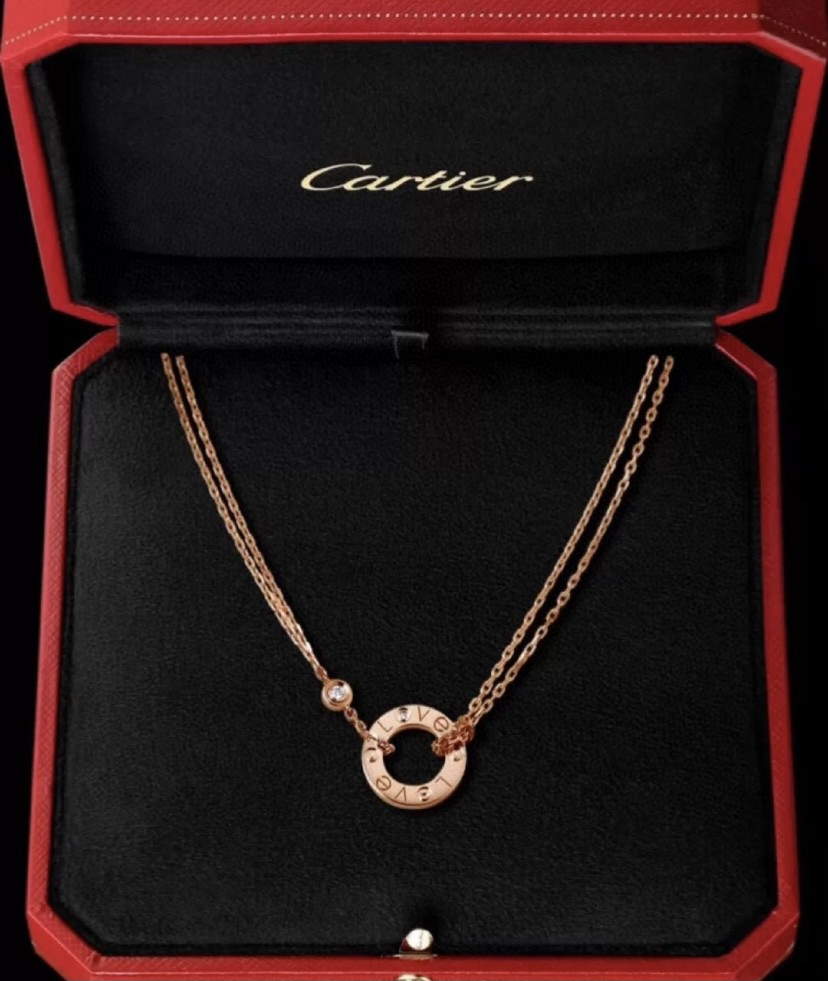 Cartier Clash De Cartier Necklace Gold Diamonds Ca20240