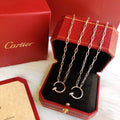 Cartier Clash De Cartier Necklace Rose Gold Diamonds Ca20242