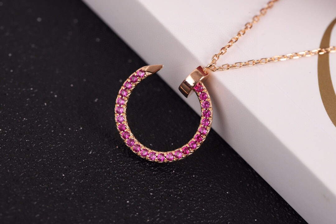 Cartier Clash De Cartier Necklace Rose Gold Diamonds Ca20242