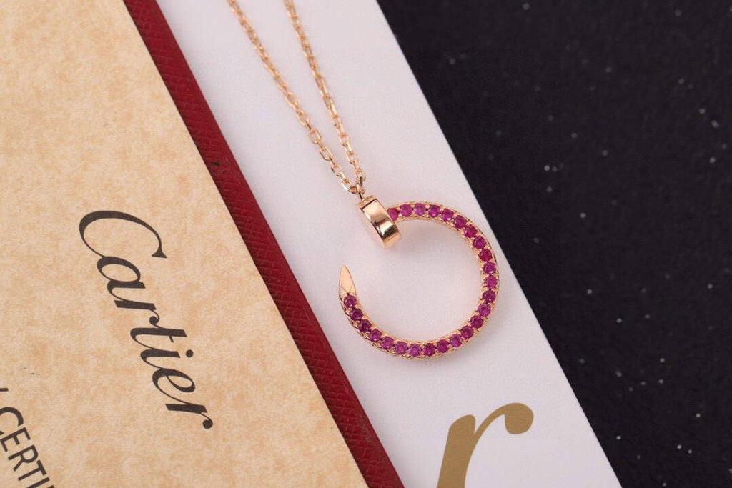 Cartier Clash De Cartier Necklace Rose Gold Diamonds Ca20242