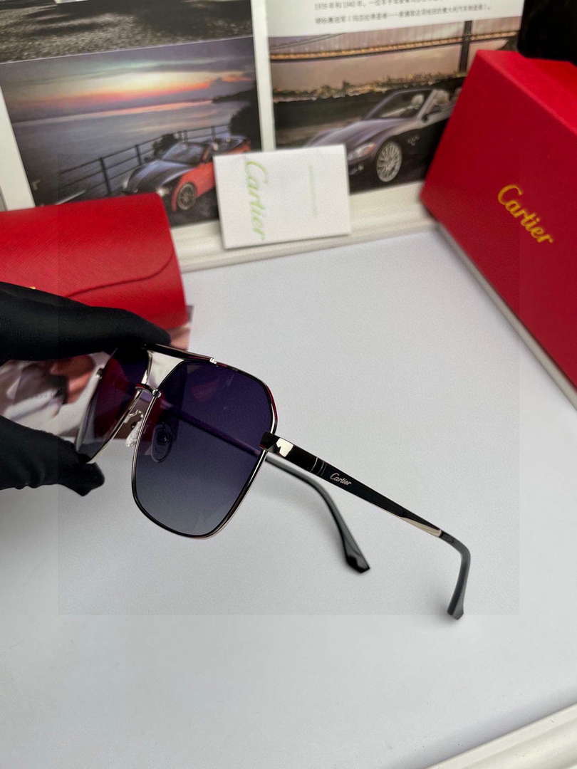 Cartier New High-end Fashion Sunglasses C99322 - Default Title - View 1