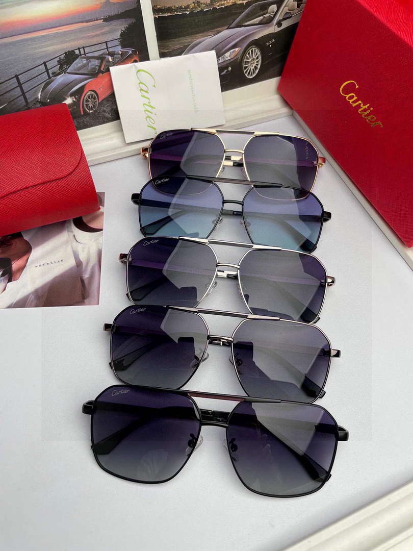 Cartier New High-end Fashion Sunglasses C99320