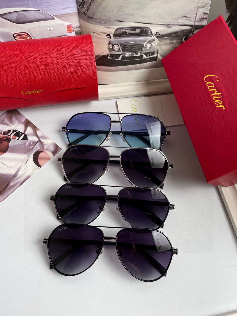 Cartier New High-end Fashion Sunglasses C99327