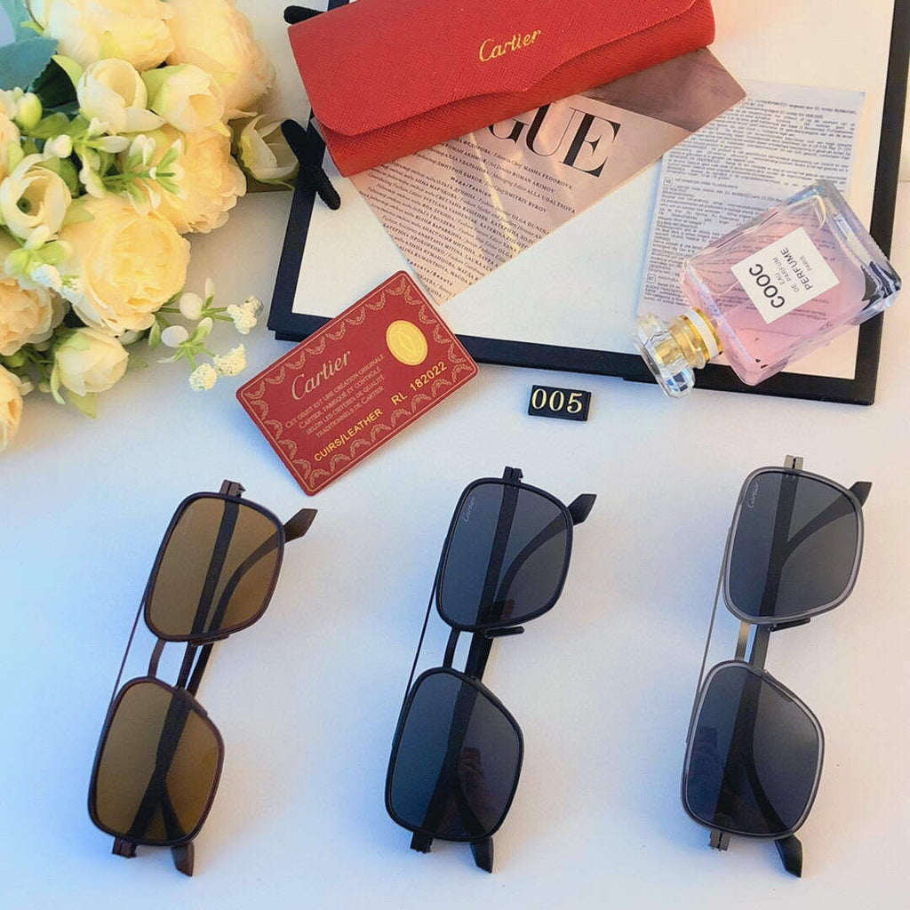 Cartier New High-end Fashion Sunglasses C99334
