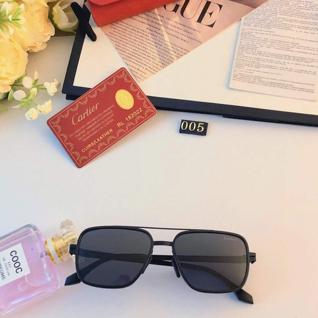 Cartier New High-end Fashion Sunglasses C99334