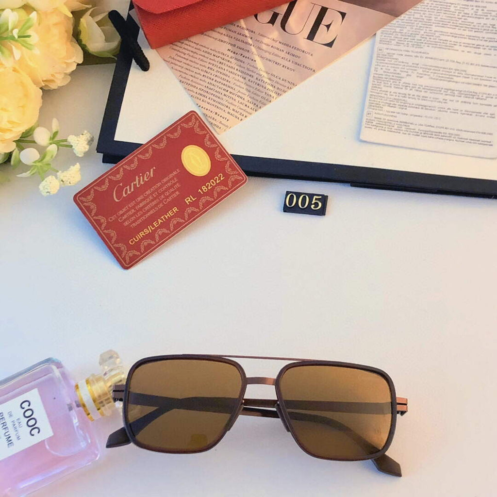 Cartier New High-end Fashion Sunglasses C99333