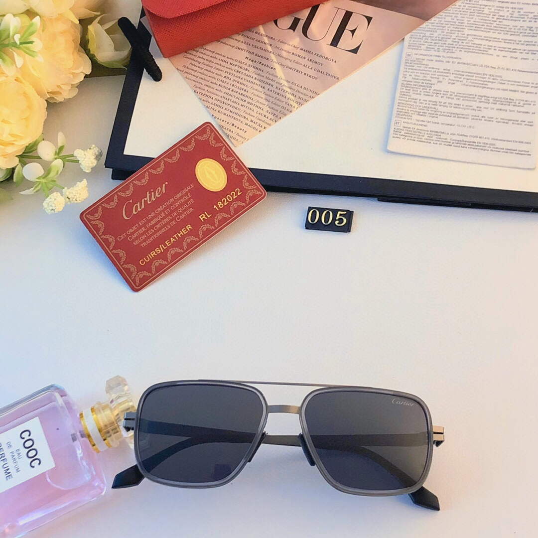 Cartier New High-end Fashion Sunglasses C99332