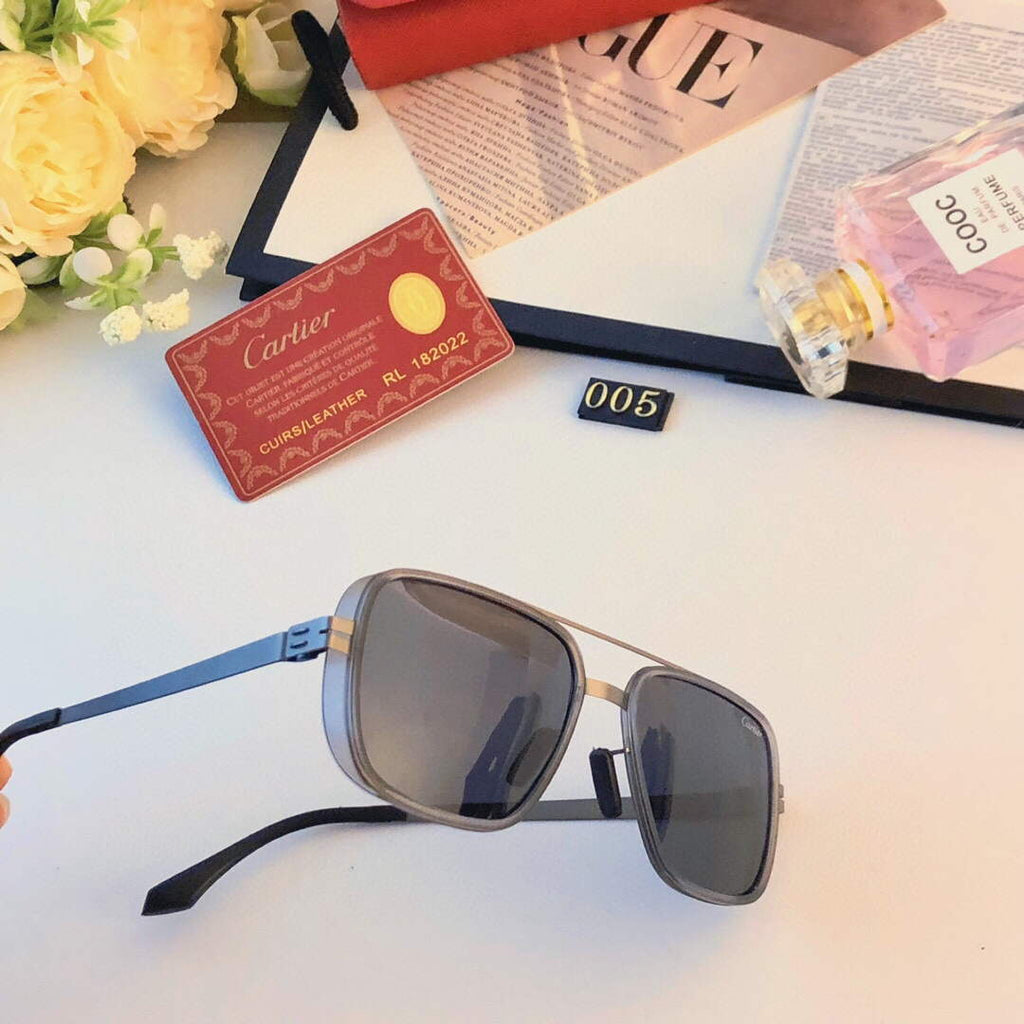 Cartier New High-end Fashion Sunglasses C99332