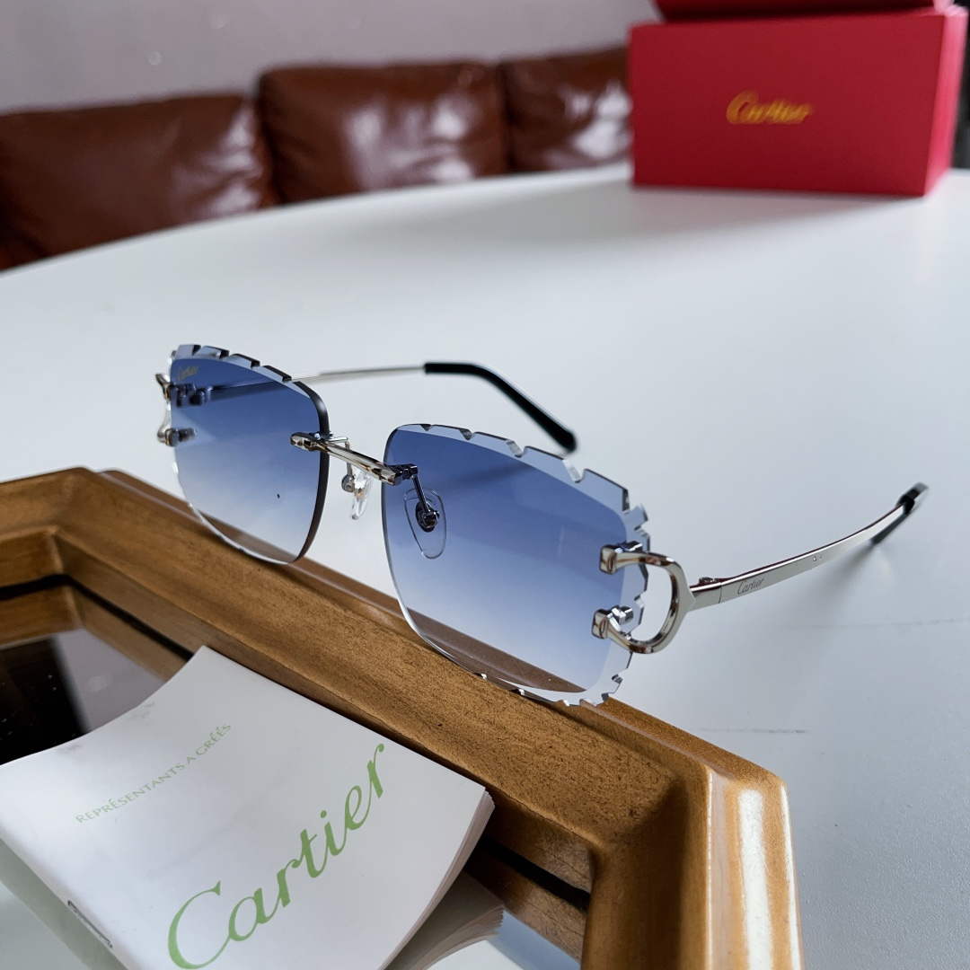 Cartier New High-end Fashion Sunglasses C99336 - Default Title - View 1