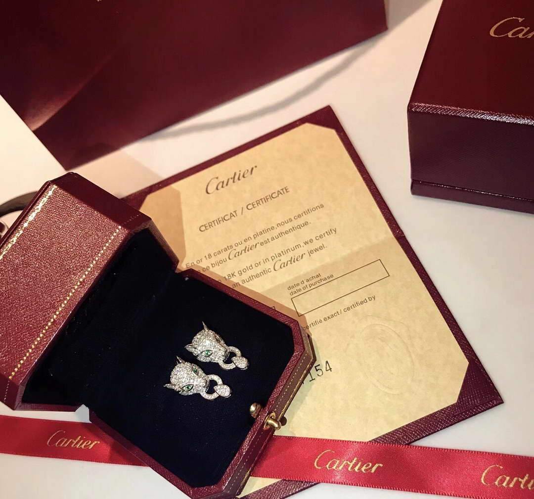 Cartier Panth¨¨re De Cartier Earrings 20212 - luxibagsmall