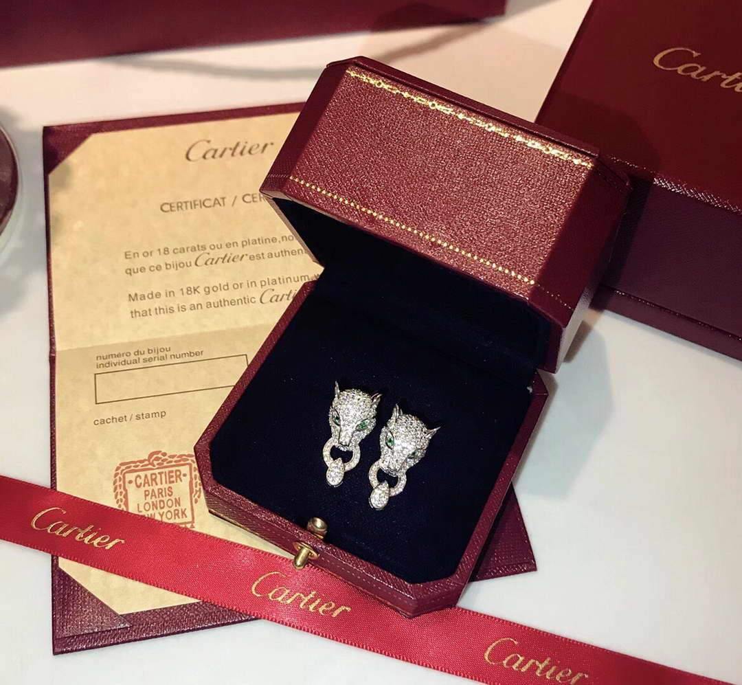 Cartier Panth¨¨re De Cartier Earrings 20212 - luxibagsmall