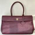 Chanel Shopping Bag Calfskin AS6428 Wine Red