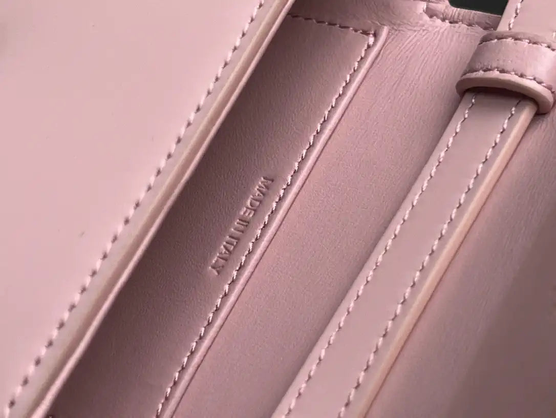 Celine 10I513 MINI CLAUDE IN Shiny calfskin Ligth Pink