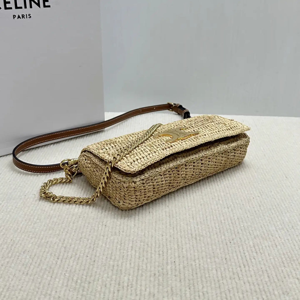 Celine 10M432 Multipochette Vegetarian Material Bag Natural