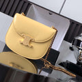 Celine 110413 TEEN BESACE TRIOMPHE CLEA IN SHINY CALFSKIN Yellow - Default Title - View 1