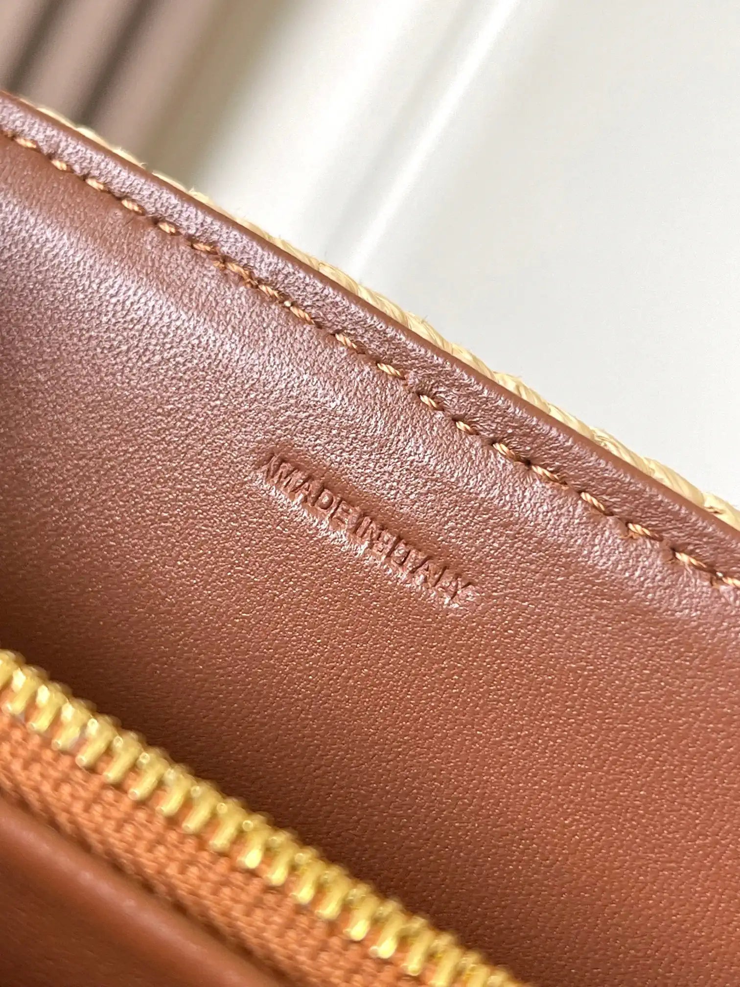 Celine 115853 Medium Celine Victoire Bag In Raffia Nature
