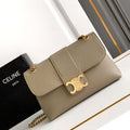 Celine 116593 Teen Celine Victoire Bag In Supple Calfskin Find In Store Apricot - Default Title - View 1