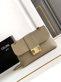 Celine 116593 Teen Celine Victoire Bag In Supple Calfskin Find In Store Apricot