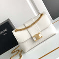 Celine 116593 Teen Celine Victoire Bag In Supple Calfskin Find In Store White - Default Title - View 1