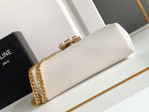 Celine 116593 Teen Celine Victoire Bag In Supple Calfskin Find In Store White - Default Title - View 4