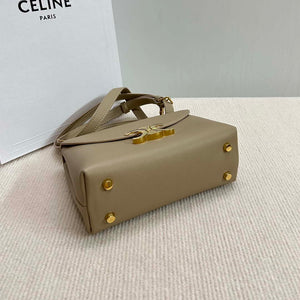 Celine 118113FRH TEEN Nino Bag in Triomphe Canvas Apricot - Default Title - View 4