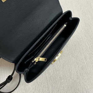 Celine 118113FRH TEEN Nino Bag in Triomphe Canvas Black - Default Title - View 8