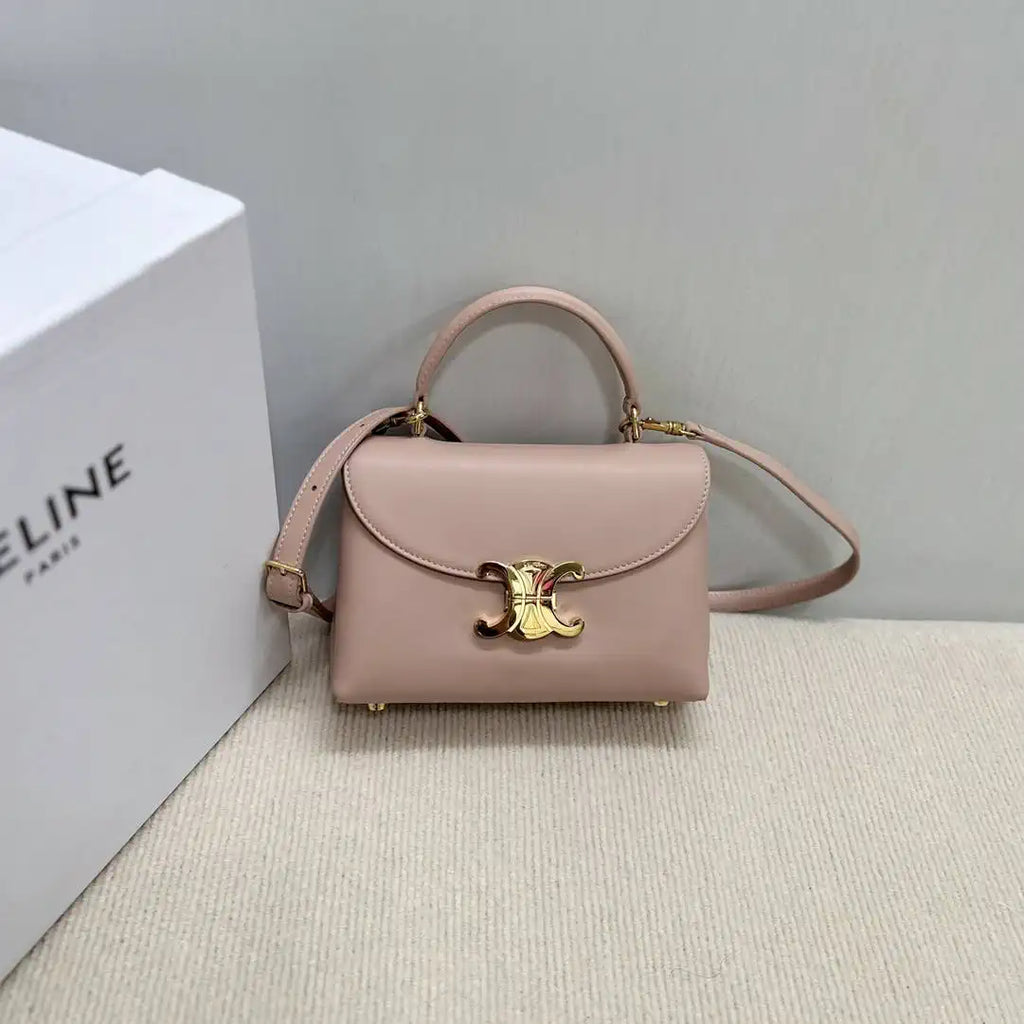 Celine 118113FRH TEEN Nino Bag in SUPPLE Smoth CALFSKIN Pink