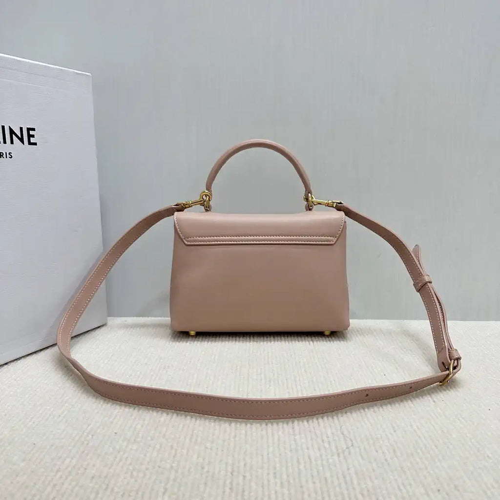Celine 118113FRH TEEN Nino Bag in SUPPLE Smoth CALFSKIN Pink