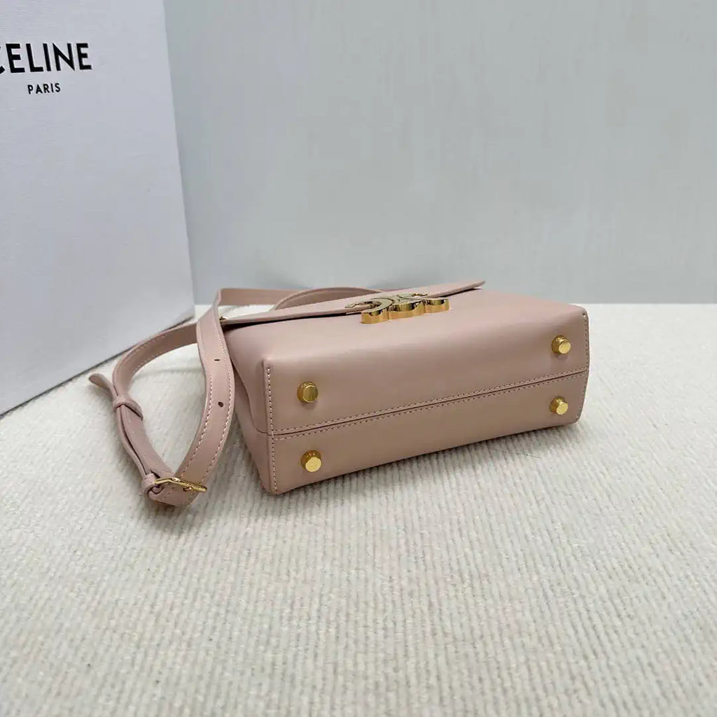 Celine 118113FRH TEEN Nino Bag in SUPPLE Smoth CALFSKIN Pink