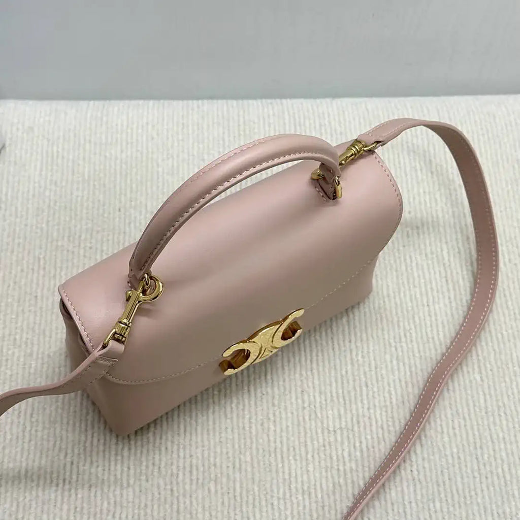 Celine 118113FRH TEEN Nino Bag in SUPPLE Smoth CALFSKIN Pink