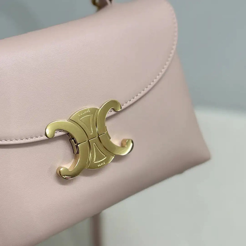 Celine 118113FRH TEEN Nino Bag in SUPPLE Smoth CALFSKIN Pink