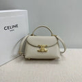 Celine 118113FRH TEEN Nino Bag in SUPPLE Smoth CALFSKIN Beige