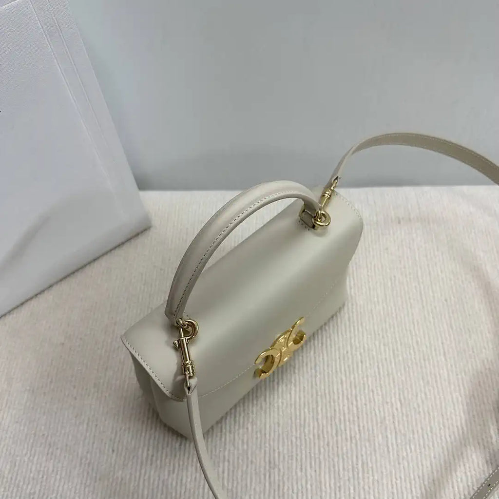 Celine 118113FRH TEEN Nino Bag in SUPPLE Smoth CALFSKIN Beige