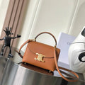 Celine 118113FRH TEEN Nino Bag in Triomphe Canvas Brown