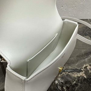 Celine 119533BF4 Teen Celine Lola in Shiny Calfskin White - Default Title - View 6