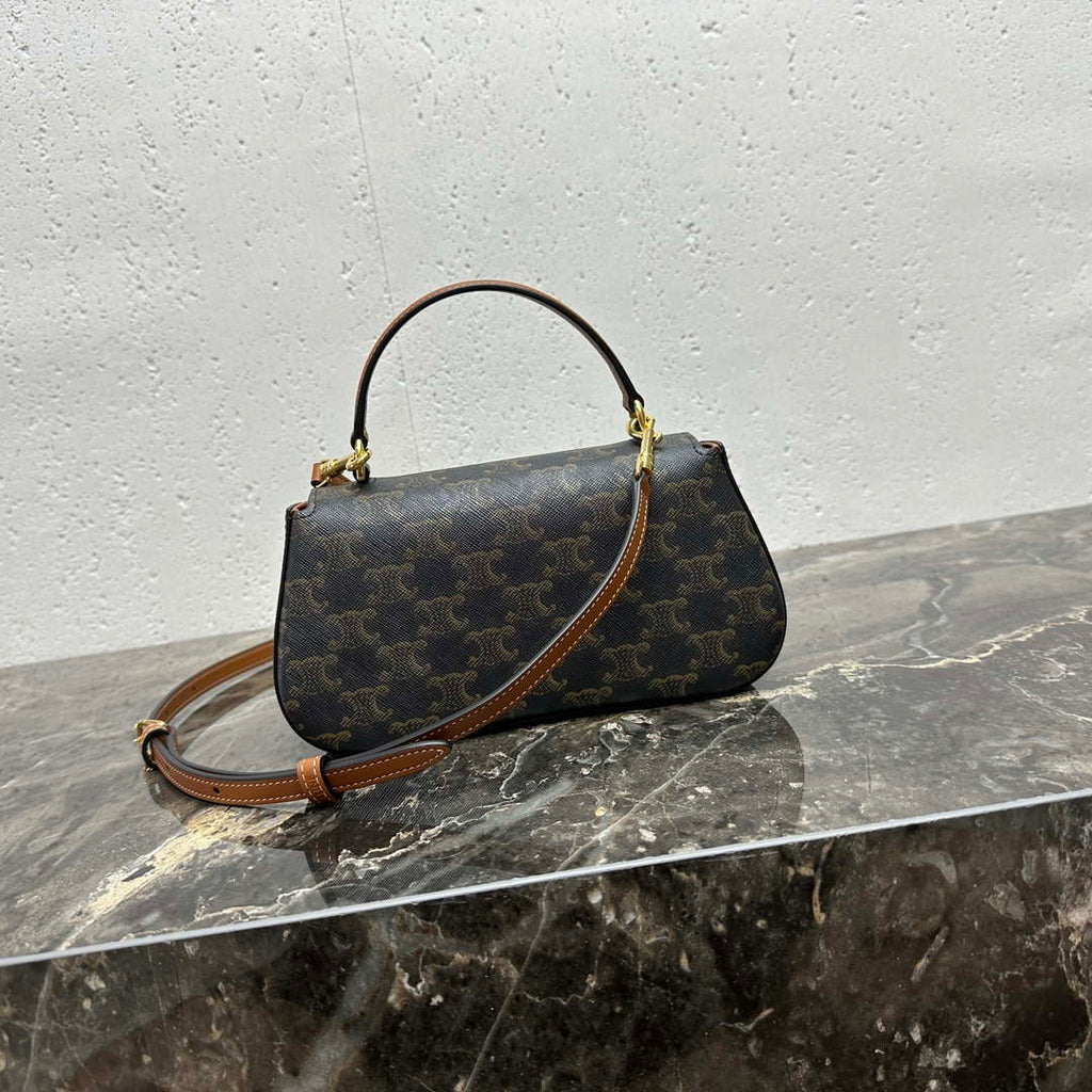 Celine 119533BF4 Teen Celine Lola in Triomphe Canvas