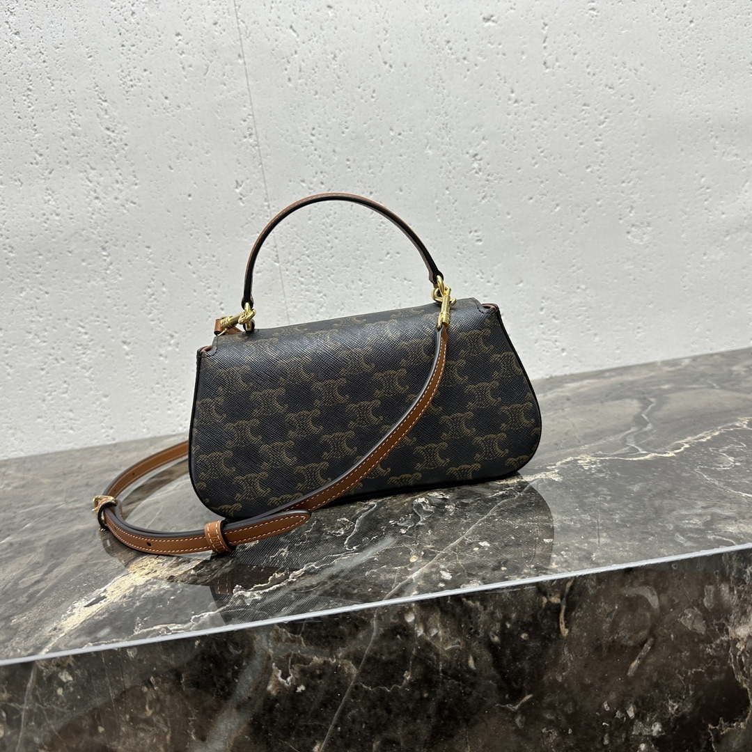 Celine 119533BF4 Teen Celine Lola in Triomphe Canvas