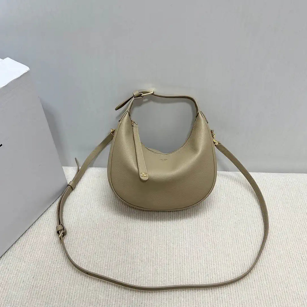 Celine 120723 Teen Celine Lulu IN Grained calfskin Apricot