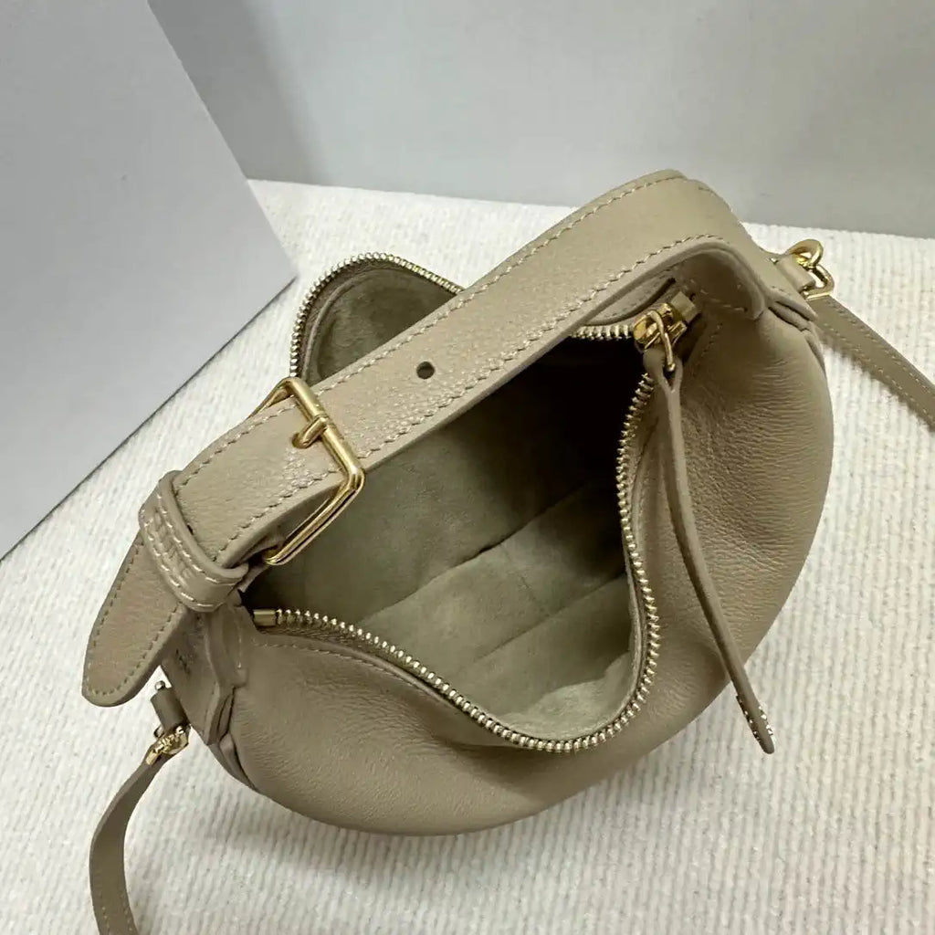 Celine 120723 Teen Celine Lulu IN Grained calfskin Apricot